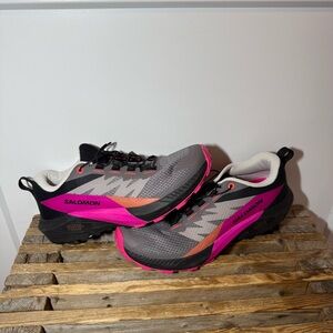 Salomon Sense Ride 5 Trail Running Shoes. Causal, Outdoor, Walking Sneaker. 7.5